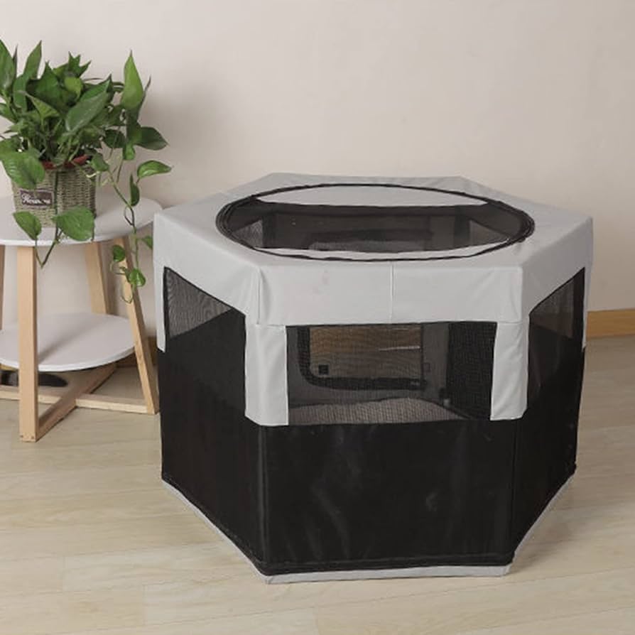 ペットサークル 犬用 Amazon.co.jp: 222 中型犬用犬用サークル、六角形の強力な